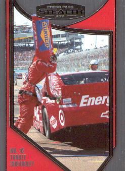 2011 Press Pass Stealth #95 Juan Pablo Montoya's Crew