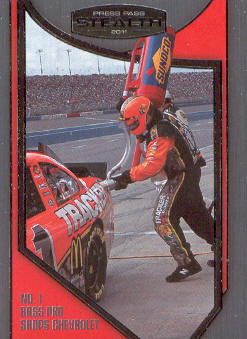 2011 Press Pass Stealth #97 Jamie McMurray's Crew