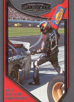 2011 Press Pass Stealth #100 Jeff Gordon's Crew