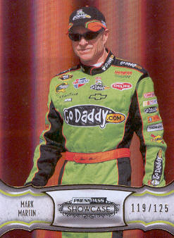 2011 Press Pass Showcase Gold #6 Mark Martin