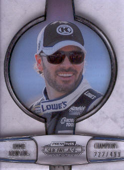 2011 Press Pass Showcase Champions #CH1 Jimmie Johnson