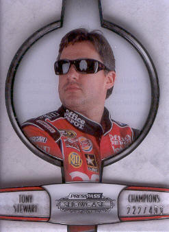2011 Press Pass Showcase Champions #CH3 Tony Stewart