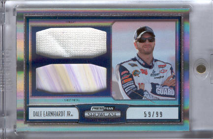 2011 Press Pass Showcase Masterpieces Memorabilia #MPMDEJ Dale Earnhardt Jr