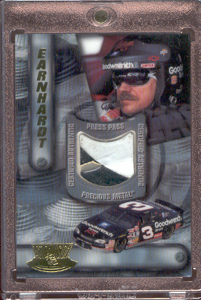1997 ActionVision Precious Metal #6 Dale Earnhardt front image