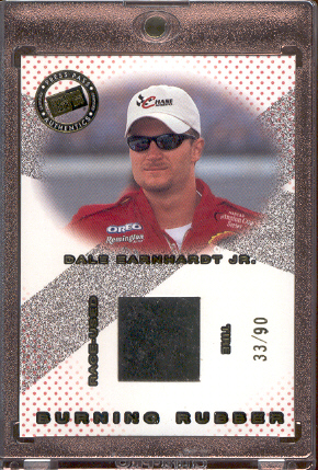 2001 Press Pass Burning Rubber Drivers #BRD8 Dale Earnhardt Jr./90