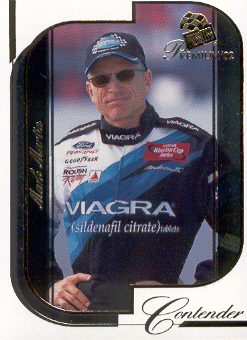 2002 Press Pass Premium #19 Mark Martin
