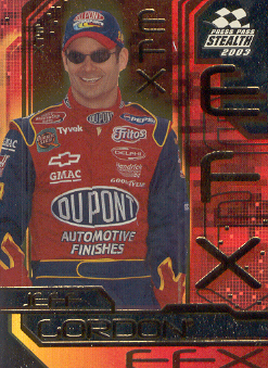 2003 Press Pass Stealth EFX #FX4 Jeff Gordon