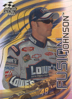 2003 Press Pass Stealth Fusion #FU7 Jimmie Johnson