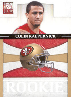 2011 Donruss Elite Rookie NFL Team Logo #32 Colin Kaepernick