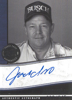 2006 Press Pass Legends Autographs Blue #8 Jack Ingram/645