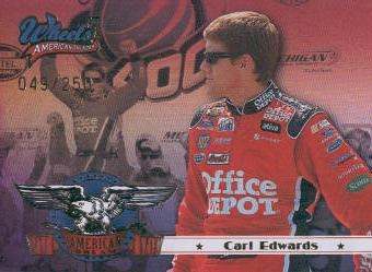 2007 Wheels American Thunder American Dreams Gold #ADG9 Carl Edwards