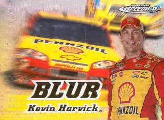 2008 Press Pass Speedway Blur #B9 Kevin Harvick