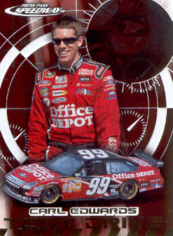 2008 Press Pass Speedway Test Drive #TD10 Carl Edwards