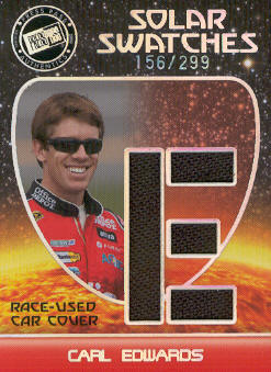 2009 Press Pass Eclipse Solar Swatches #SSCE1 Carl Edwards E/299