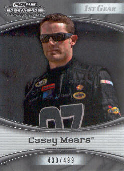 2009 Press Pass Showcase #16 Casey  Mears