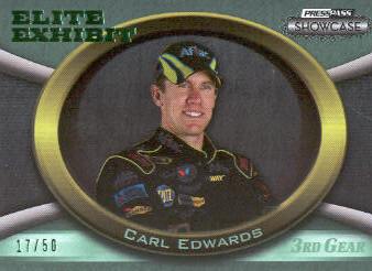 2009 Press Pass Showcase 3rd Gear #42 Carl Edwards EE