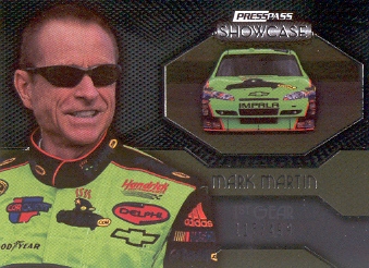 2010 Press Pass Showcase #40 Mark Martin EE