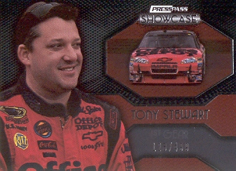 2010 Press Pass Showcase #43 Tony Stewart EE