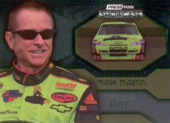 2010 Press Pass Showcase Green #40 Mark Martin EE