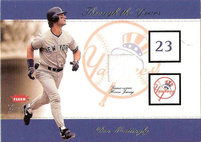 2002 Greats of the Game Through the Years Level 1 #12 Don Mattingly