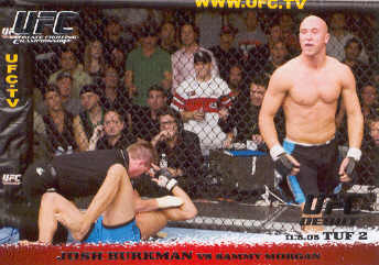 2009 Topps UFC Round 1 #28 Josh Burkman/Sammy Morgan