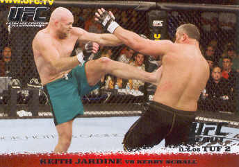 2009 Topps UFC Round 1 #30 Keith Jardine/Kerry Schall