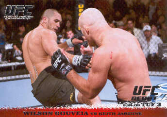 2009 Topps UFC Round 1 #45 Wilson Gouveia/Keith Jardine