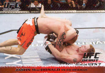 2009 Topps UFC Round 1 #54 Jason MacDonald/Ed Herman