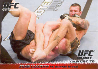 2009 Topps UFC Round 1 #62 Jess Liaudin/Dennis Siver