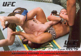 2009 Topps UFC Round 1 #71 Akihiro Gono/Tamdan McCrory
