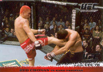 2009 Topps UFC Round 1 #72 Ryo Chonan/Karo Parisyan