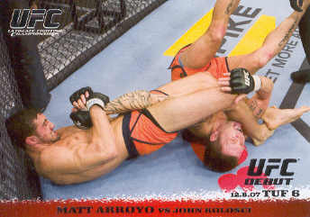 2009 Topps UFC Round 1 #74 Matt Arroyo/John Kolosci