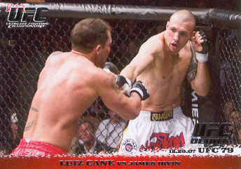 2009 Topps UFC Round 1 #78 Luiz Cane/James Irvin