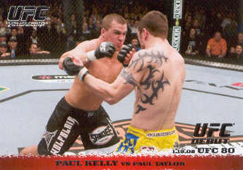 2009 Topps UFC Round 1 #79 Paul Kelly/Paul Taylor