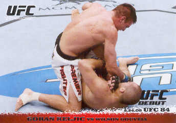 2009 Topps UFC Round 1 #83 Goran Reljic/Wilson Gouveia