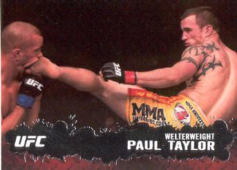 2009 Topps UFC #4 Paul Taylor