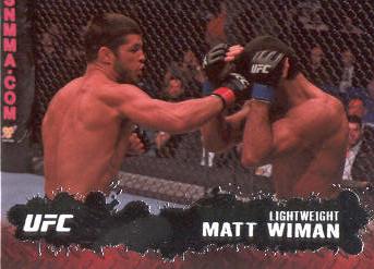 2009 Topps UFC #10 Matt Wiman