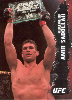 2009 Topps UFC #18 Amir Sadollah