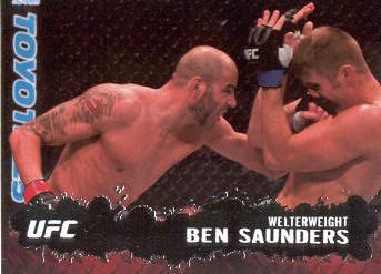 2009 Topps UFC #34 Ben Saunders