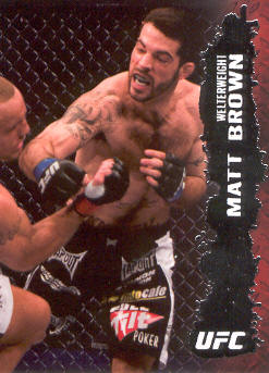 2009 Topps UFC #41 Matt Brown