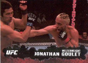 2009 Topps UFC #49 Jonathan Goulet
