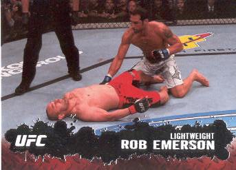 2009 Topps UFC #78 Rob Emerson