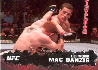 2009 Topps UFC #85 Mac Danzig