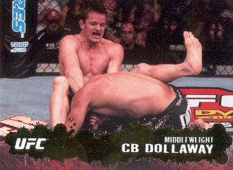 2009 Topps UFC Gold #5 CB Dollaway