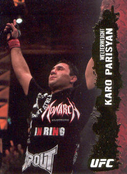 2009 Topps UFC Gold #12 Karo Parisyan