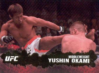 2009 Topps UFC Gold #13 Yushin Okami