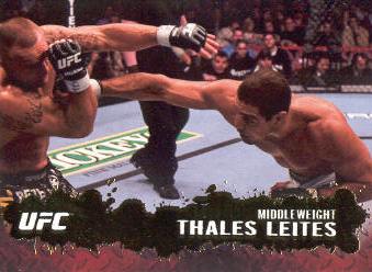 2009 Topps UFC Gold #63 Thales Leites