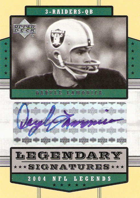 2004 Upper Deck Legends Legendary Signatures #LSDL Daryle Lamonica