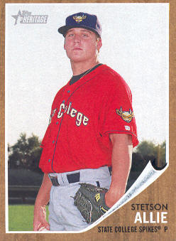 2011 Topps Heritage Minors #2 Stetson Allie