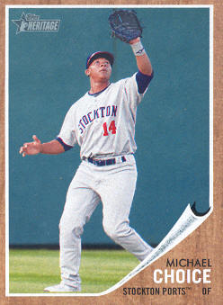 2011 Topps Heritage Minors #7 Michael Choice